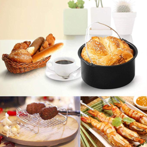 8 Inch Air Fryer Accessories Set of 8 meals