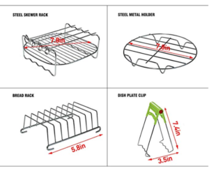 Steel Accessory Pieces