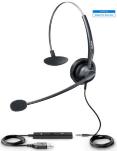 Yealink UH33 USB Wideband Headset with Noise Cancelling Mic